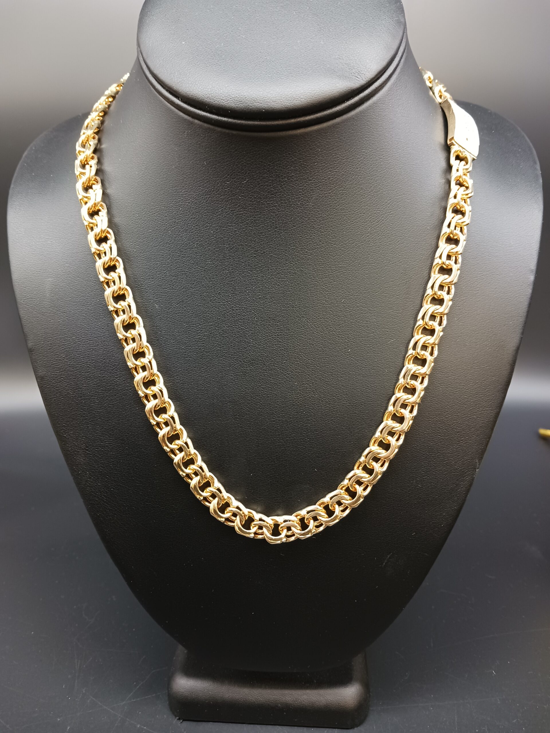 10K GOLD CHINO LINK CHAIN - Tamayo's Jewelry
