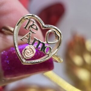 10k Gold Heart Ring