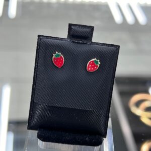Strawberry Earrings 10k
