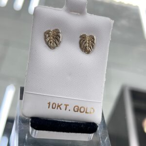 Leaves Earrings 10k