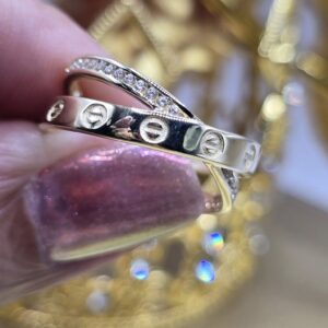 Double Band Ring 10k