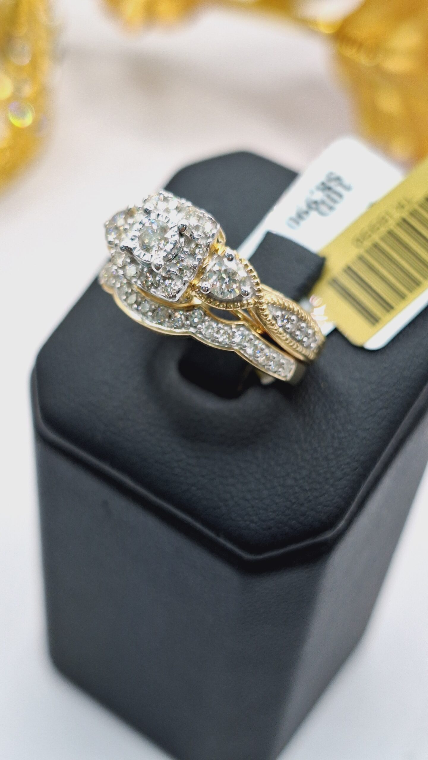 DIAMOND ENGAMENT RING DUO 10K - Image 3