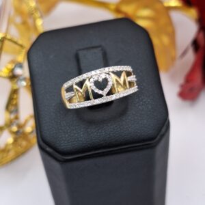 Mom Diamond Ring 10k