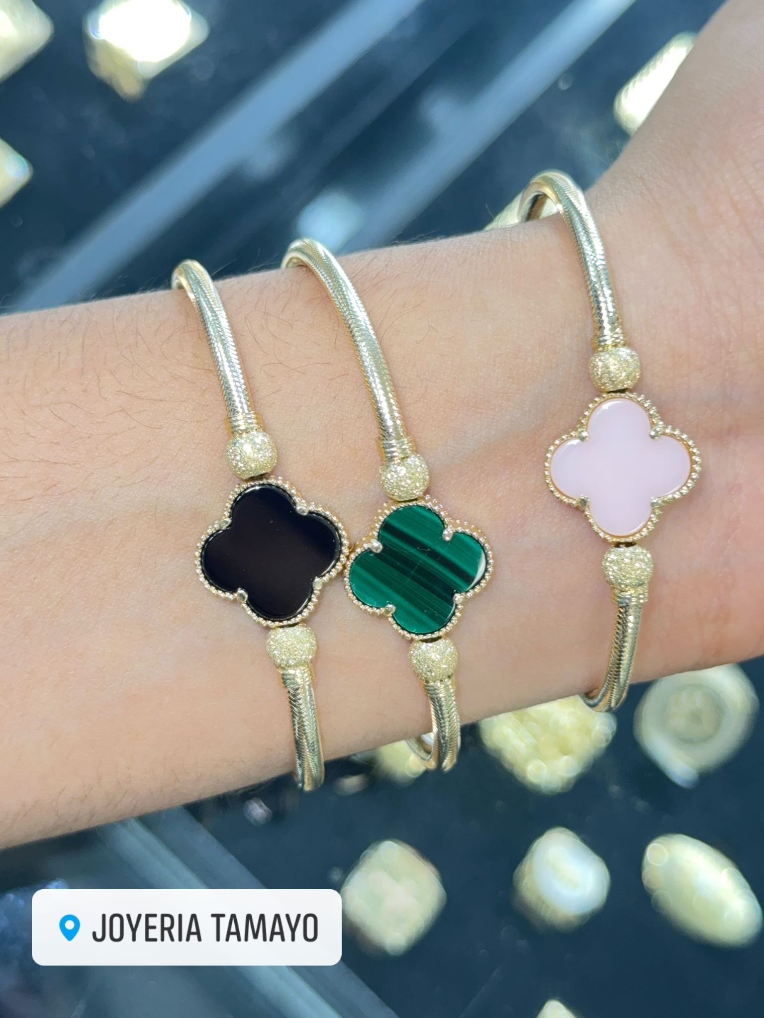 CLOVER BRACELET 10K - Image 2