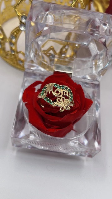 Mother's Day Heart Ring 10k