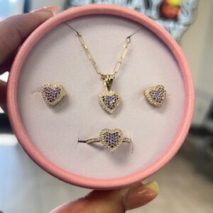 PURPLE HEARTS SET 10K
