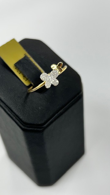 Butterfly Diamond Ring 10K - Image 3