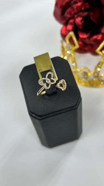 Butterfly Diamond Ring 10k