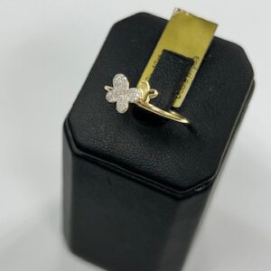 Butterfly Diamond Ring 10K
