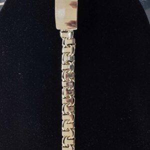 10K GOLD CHINOBAR LINK BRACELET #0100