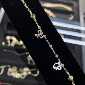 Women's Bracelet with Charms 10K