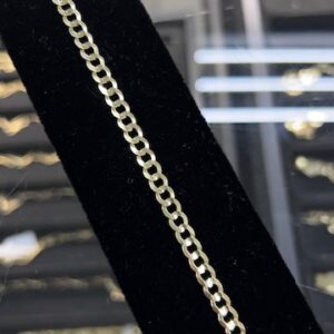 Flat Cuban Bracelet 10K