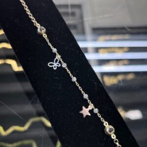 Women's Bracelet with Charms 10K