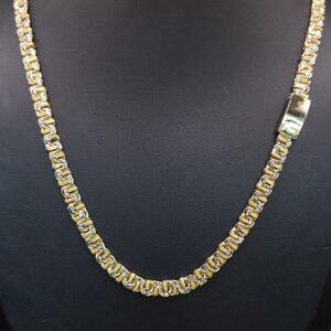 1 10K GOLD CHINOBAR LINK CHAIN #0046